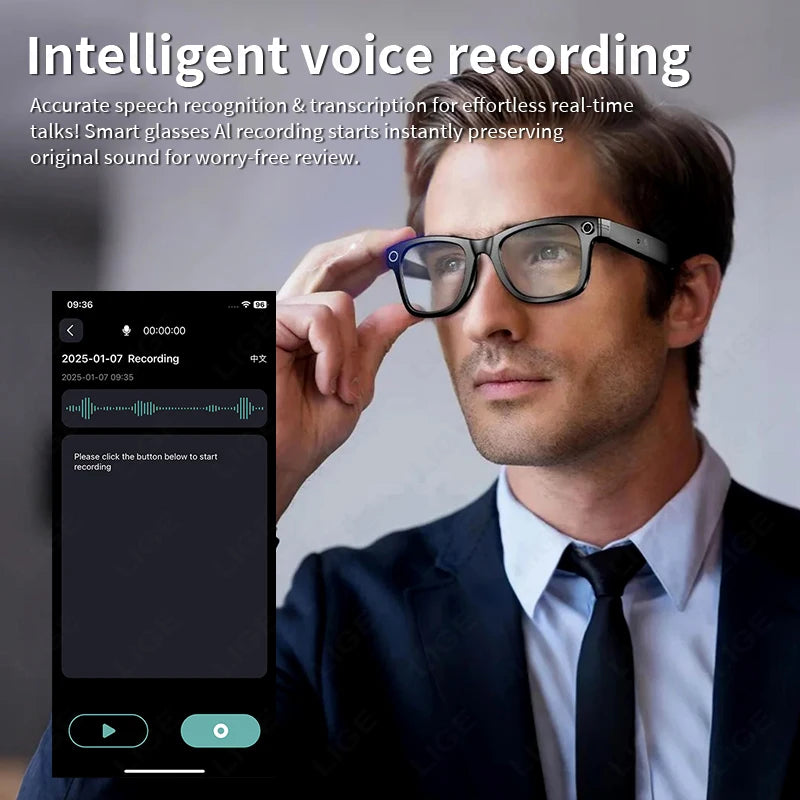 AI Smart Glasses with Camera & 60 Plus Features