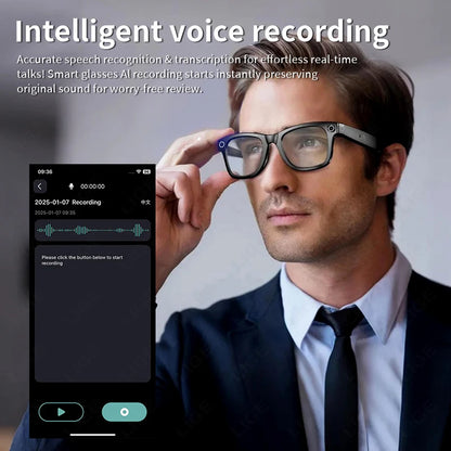 AI Smart Glasses with Camera & 60 Plus Features