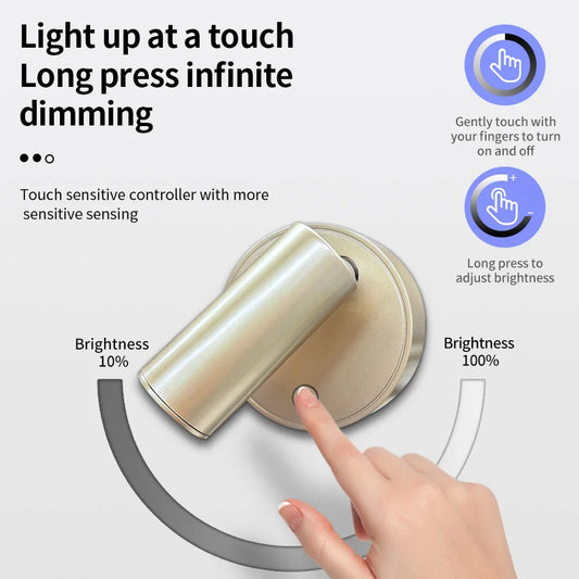 Sleek Magnetic LED Wall Light