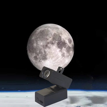Earth & Moon Planet Projector Night Light