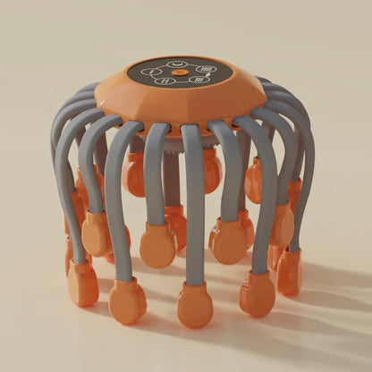 Octopus Scalp Massager 20 Heads + Red Light Therapy for Headaches