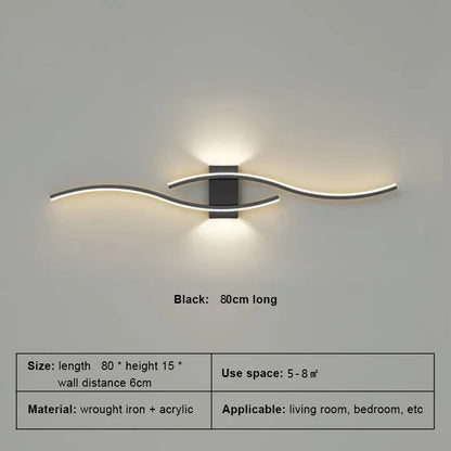 Modern Minimalist LED Wall Lamp