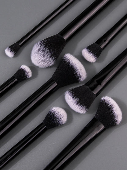 Portable 12PCS Makeup Brush & Sponge Egg Set