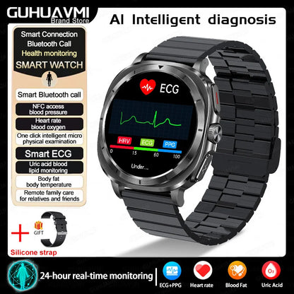 Galaxy Watch 7 Smartwatch – ECG+PPG, Blood Pressure & Body Fat Tracker