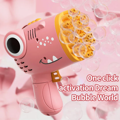 40-Hole Dinosaur Bubble Gun