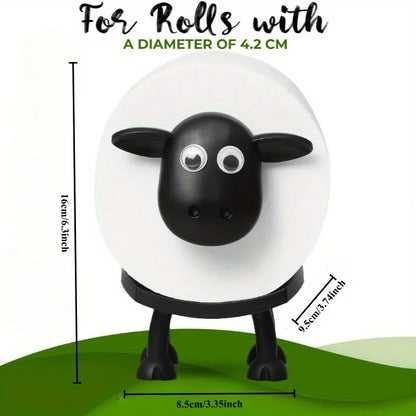 Black Sheep Toilet Paper Holder