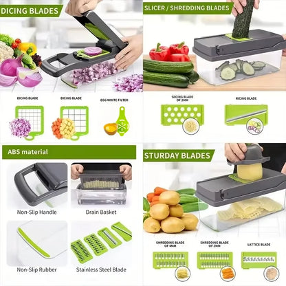 16-in-1 Kitchen Vegetable Cutter