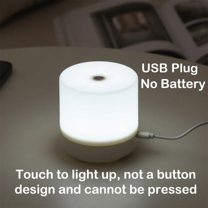 USB Touch Bedside Lamp