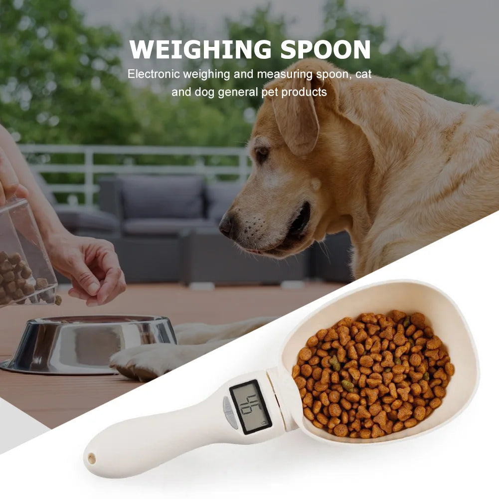 Digital Spoon Scale for Pet Feeding