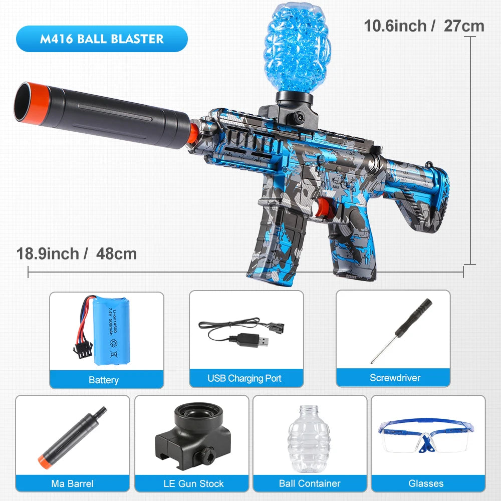 M416 Electric Gel Ball Blaster Gun