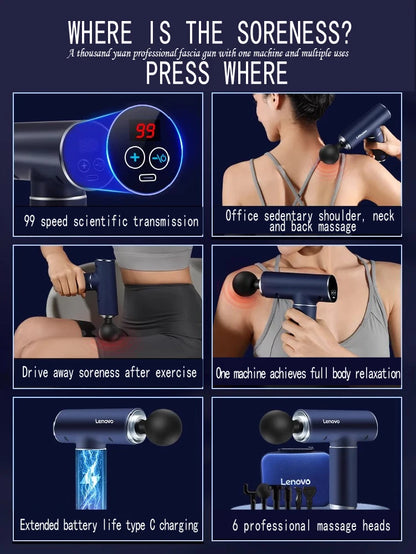 Lenovo Professional Fascia Gun