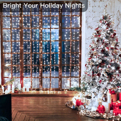 Remote Control USB LED Curtain Fairy Lights