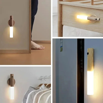Rechargeable Motion Sensor Night Light  LED Wall Lamp