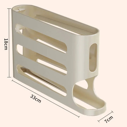 4-Layer Automatic Rolling Egg Holder