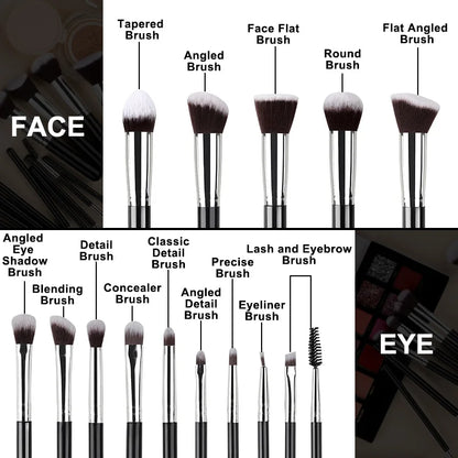 Premium 14PCS Beauty Brush Set