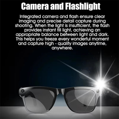 Smart Glasses with AI Translator & 50+ Features