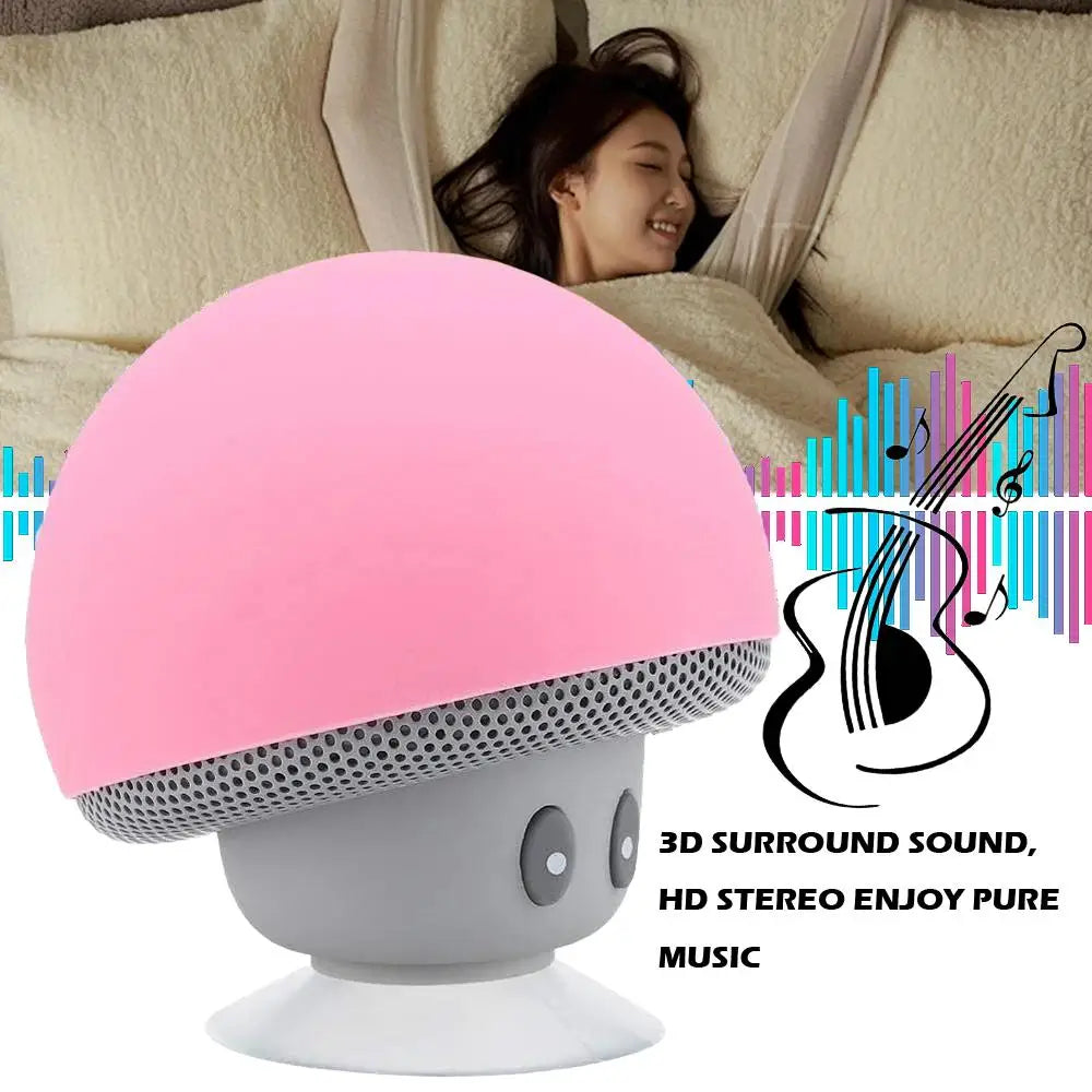 Cartoon Mushroom Mini Bluetooth Speaker