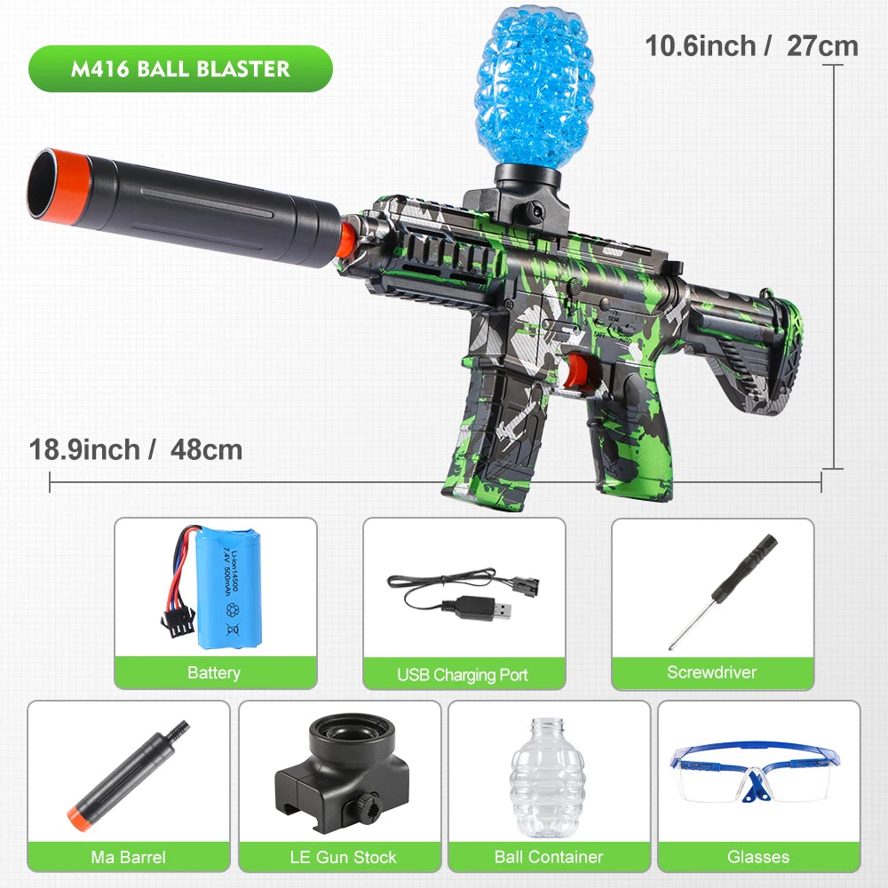 M416 Electric Gel Ball Blaster Gun