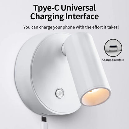 Sleek Magnetic LED Wall Light