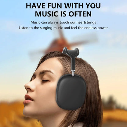 Wireless Bluetooth Headphones – Noise Canceling, Mic, Stereo Sound
