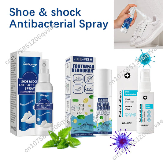 Foot & Shoe Deodorizing Spray – 60ml Plant-Based Odor