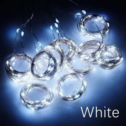 LED Curtain Fairy String Lights 8 Lighting Modes