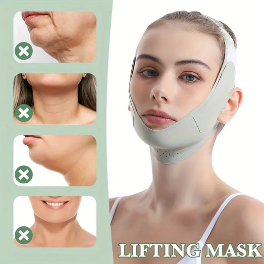 Reusable V-Line Face Bandage | Sculpt & Tone Your Jawline