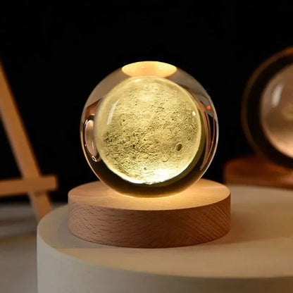 Solar System Ball Light Planets & Moon Design