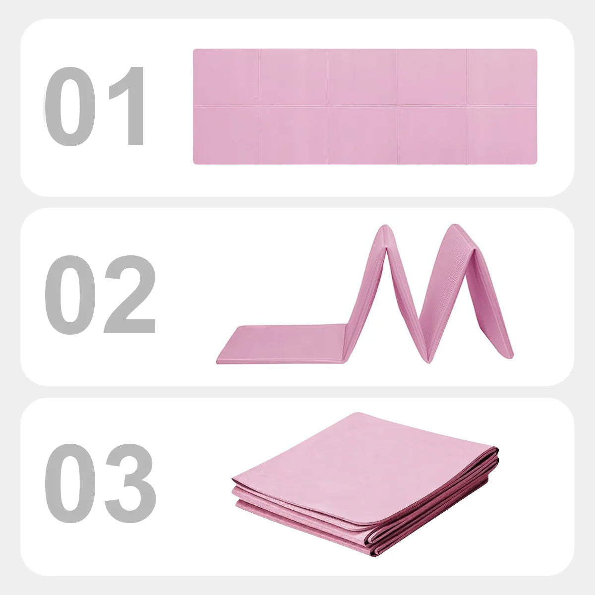 Non-Slip EVA Yoga Mat 4mm Thick