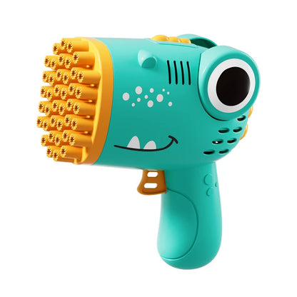 40-Hole Dinosaur Bubble Gun