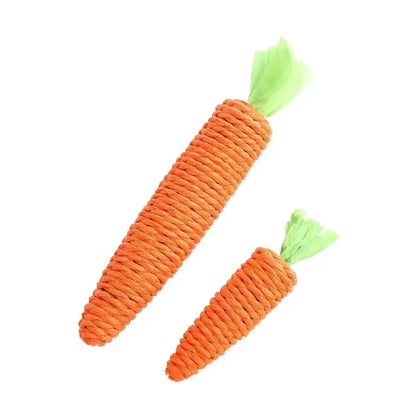 Bite Proof Carrot Cat Teaser Stick