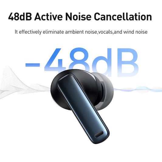 Wireless ANC Earbuds Hybrid Noise Canceling & 3D Audio