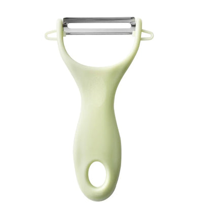 3-in-1 Fruit & Veggie Peeler – Stainless Steel & Ceramic Blade Slicer
