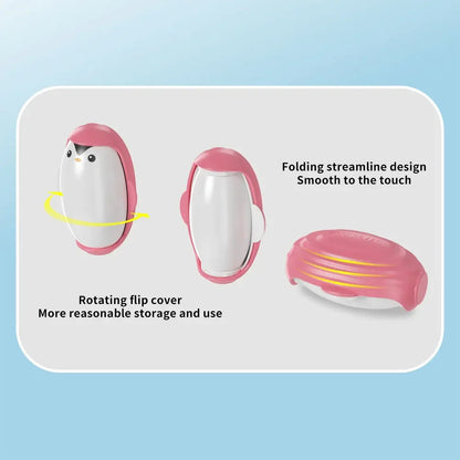 Penguin Lint Remover Reusable Sticky Roller for Pet Hair & Clothes