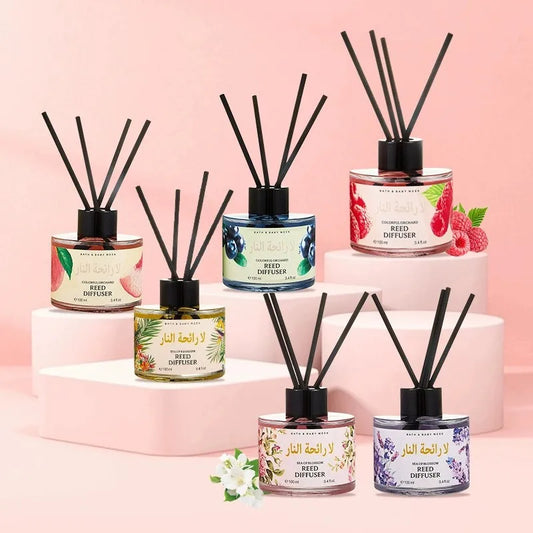 100ml Aromatherapy Essential Oil with Reed Diffuser