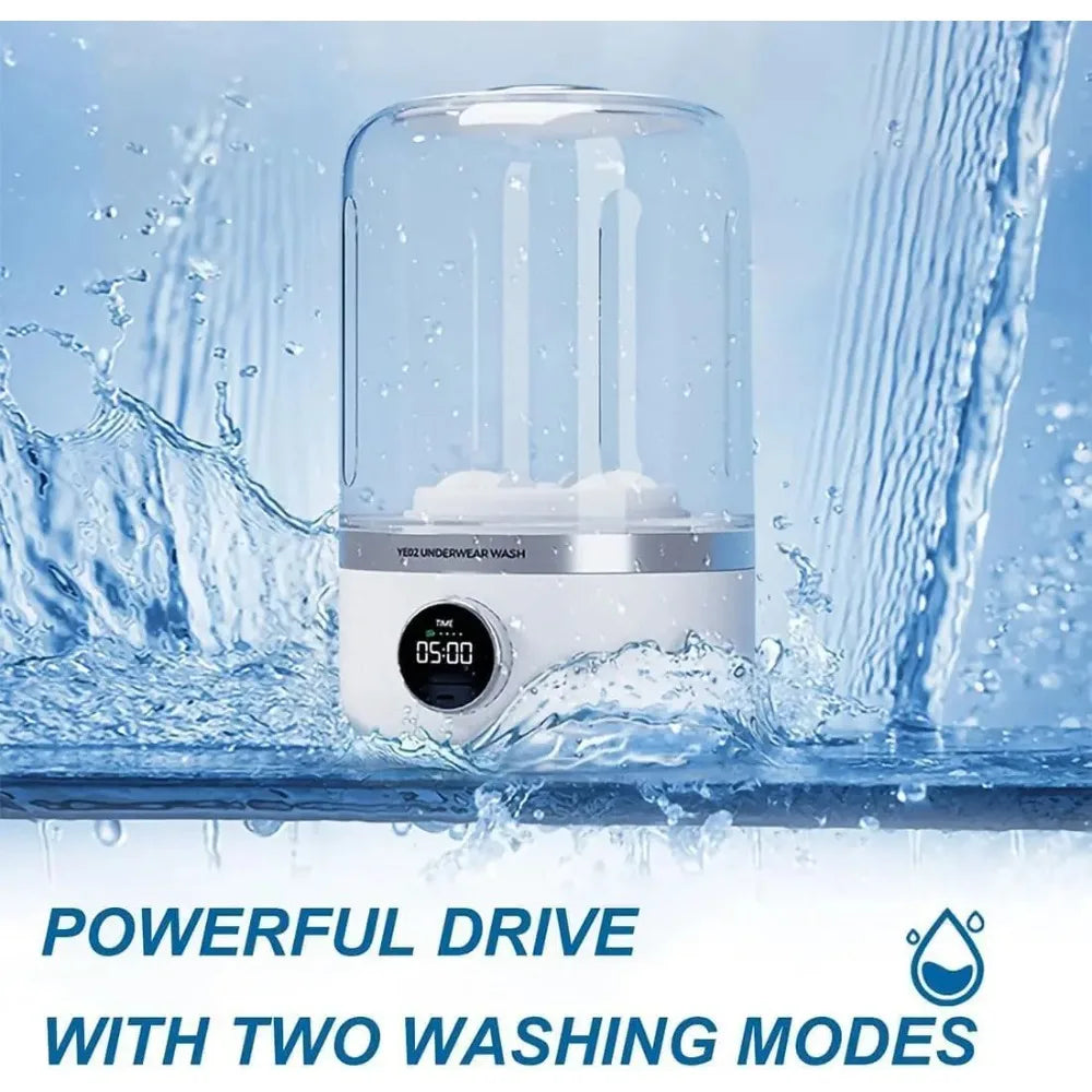 Wireless Mini Washing Machine Portable Laundry Bucket