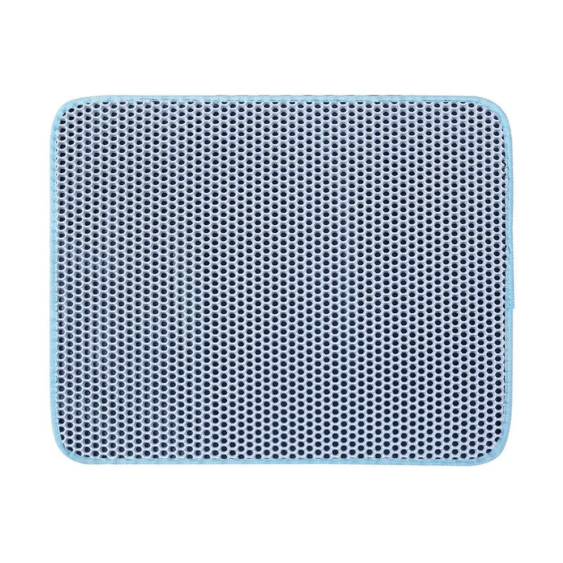 Large Waterproof Cat Litter Mat – Non-Slip Double-Layer