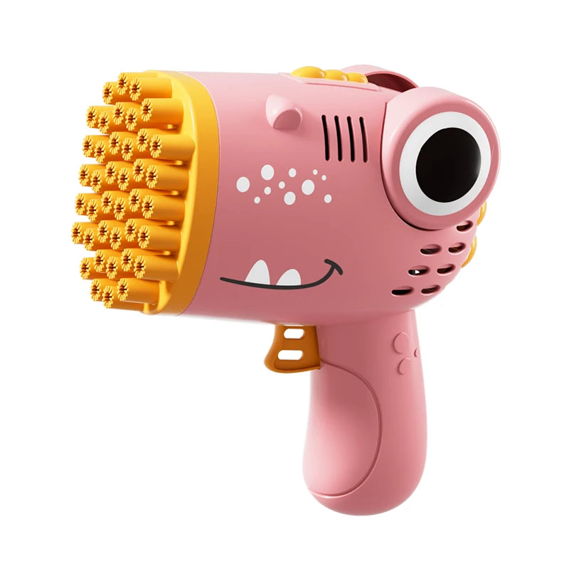 40-Hole Dinosaur Bubble Gun